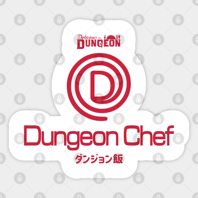 DELICIOUS IN DUNGEON: DUNGEON CHEF Sticker by FunGangStore